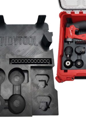 M12 Fuel Monteringsdrill Organizer for Milwaukee Compact Packout
